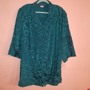 Brand New Plus Size Button Down Top